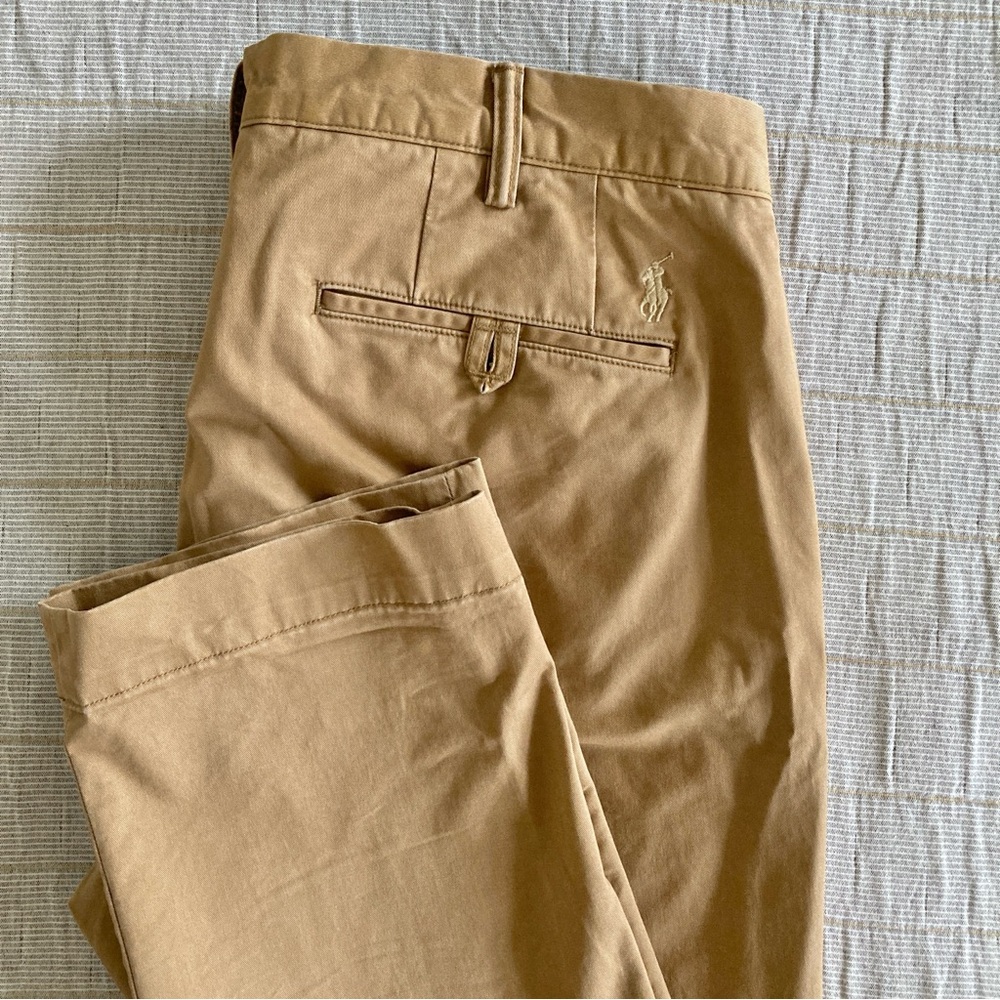 Polo Ralph Lauren stretch straight khaki chinos